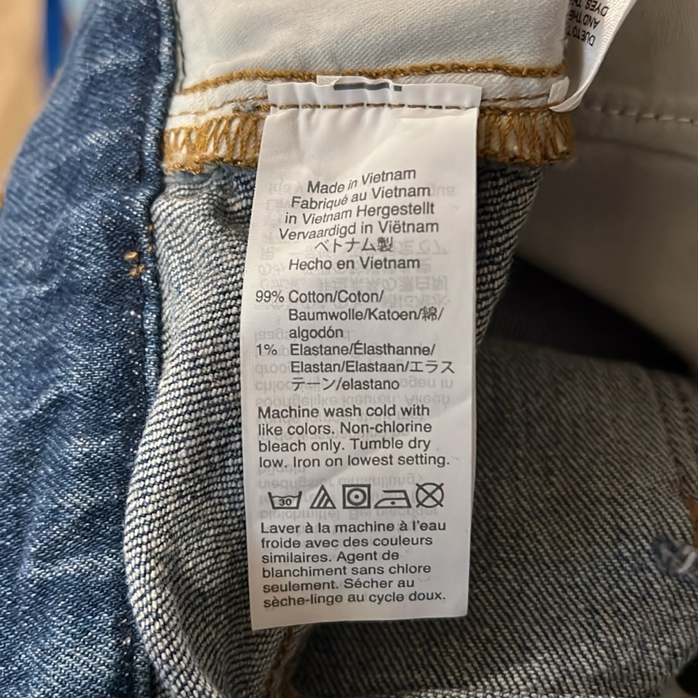 Madewell Classic Straight Jeans in Coldbrook Wash AF697 - Size 25 - Picture 10 of 11